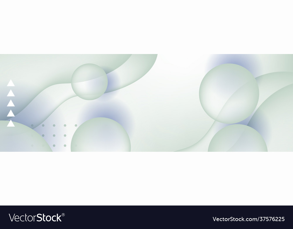Abstract banner design web template horizontal