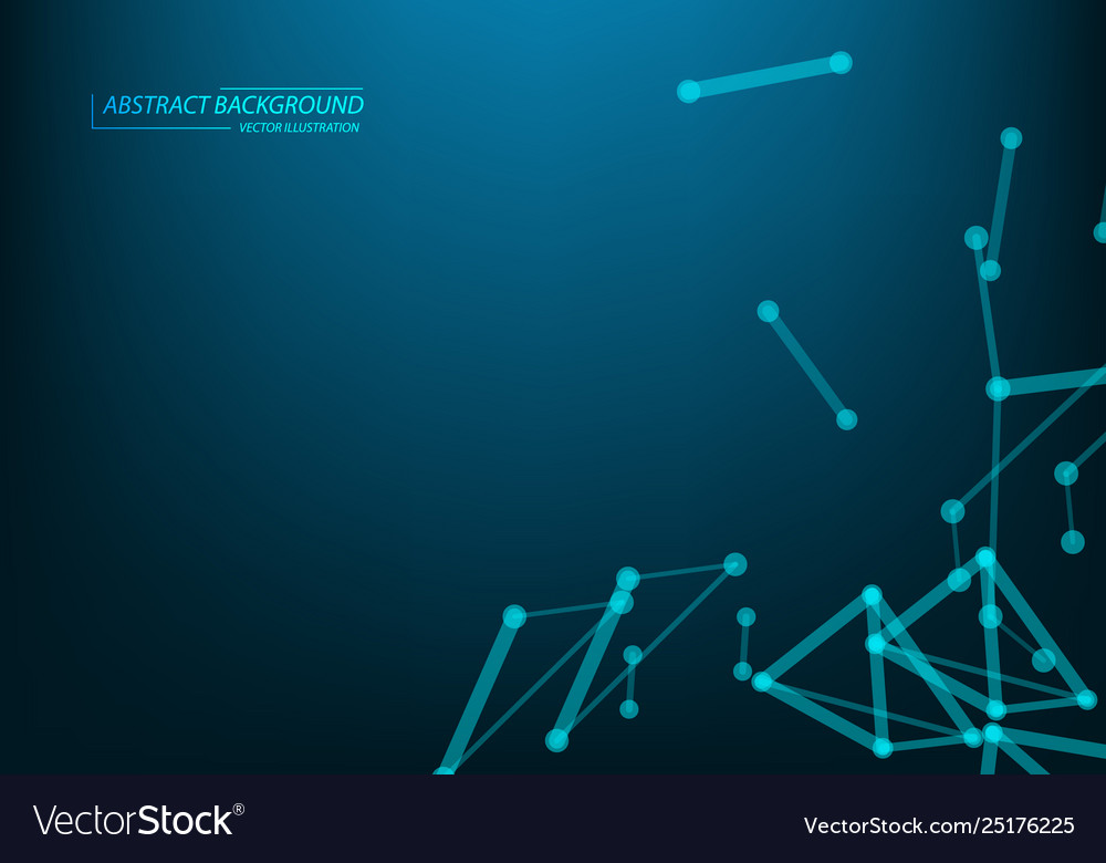Abstract internet connection network technology vector image Abstract internet connection network technology
