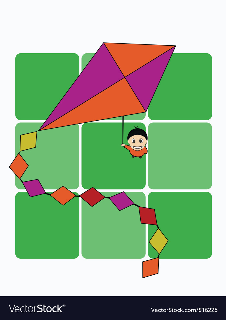 Boy with kite