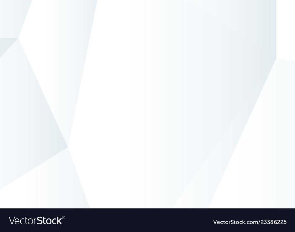 Geometric White & Gray Polygon Background