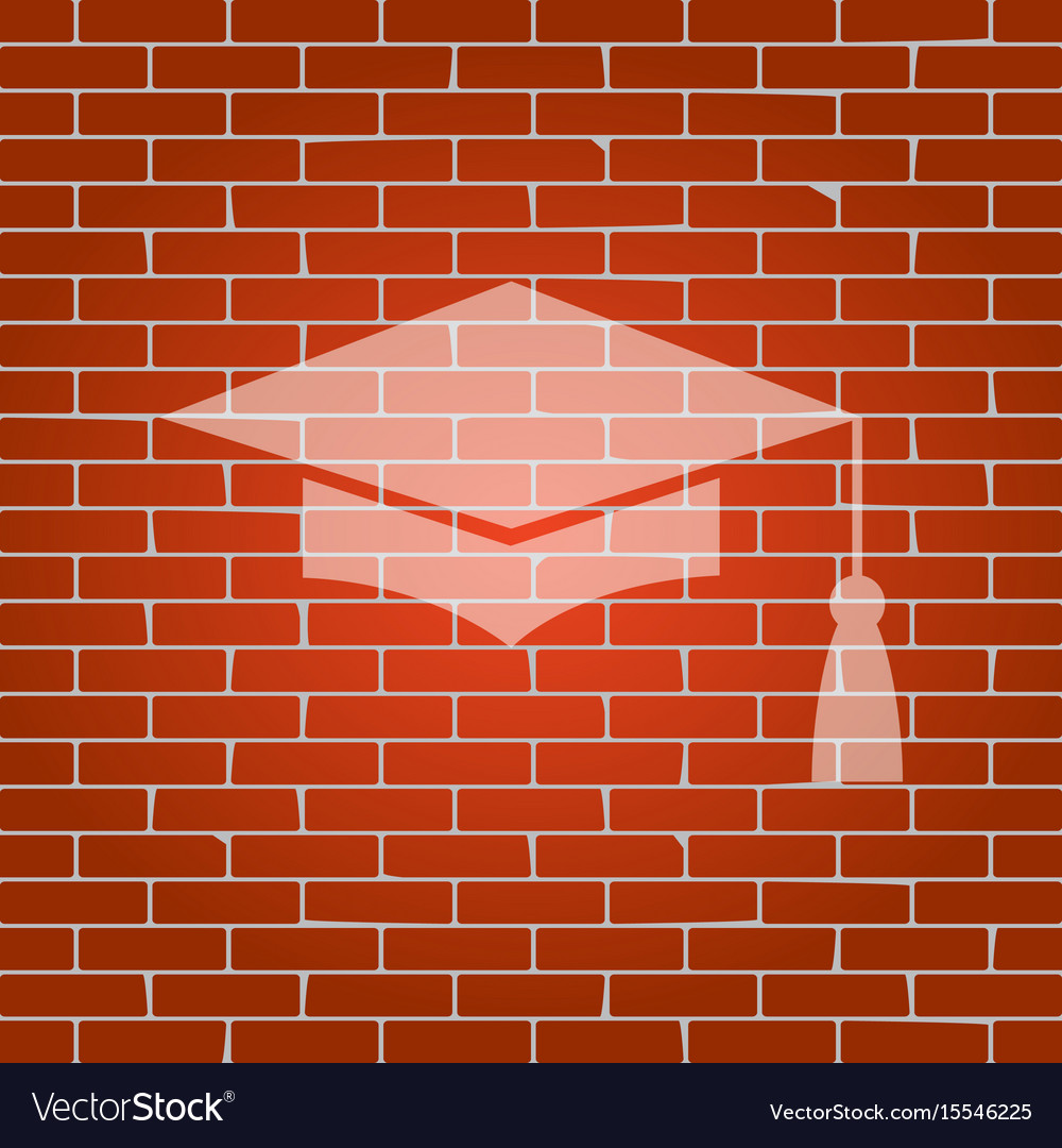 Mortar board or graduation cap education symbol