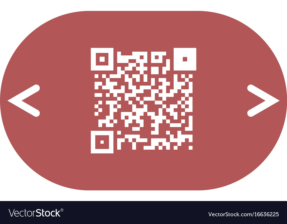 Simple icon qr code