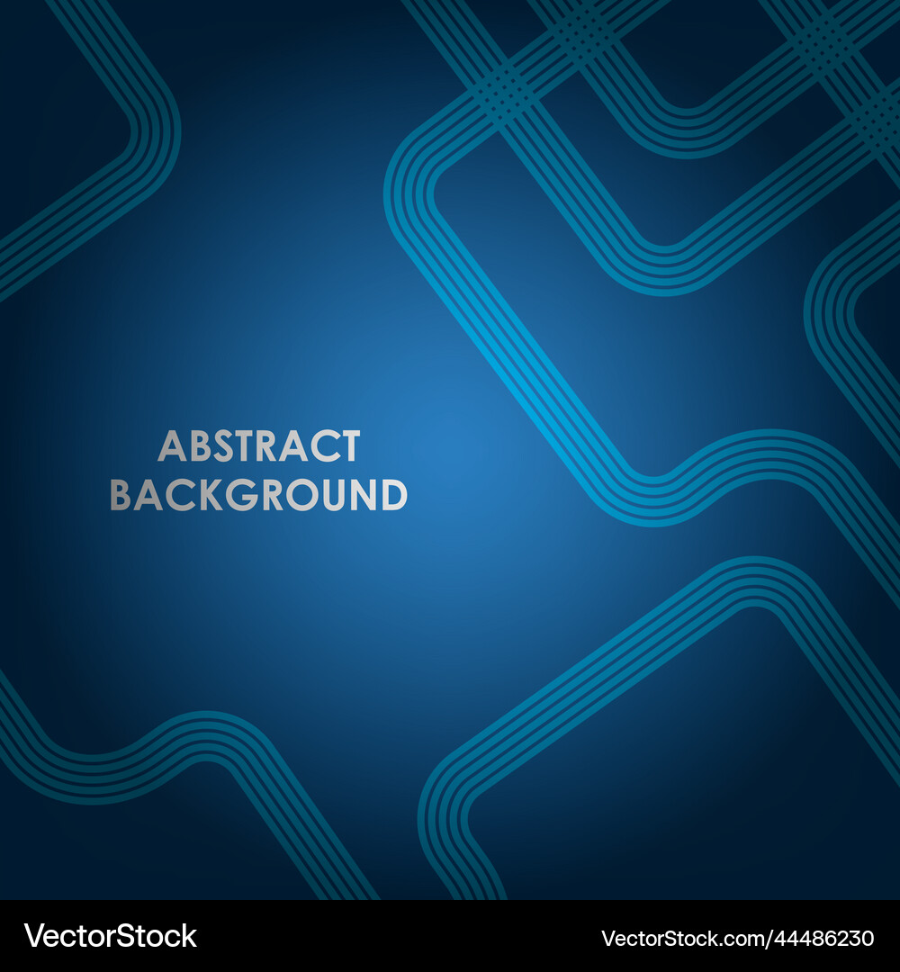 Abstract background with striped blue design Vector Image