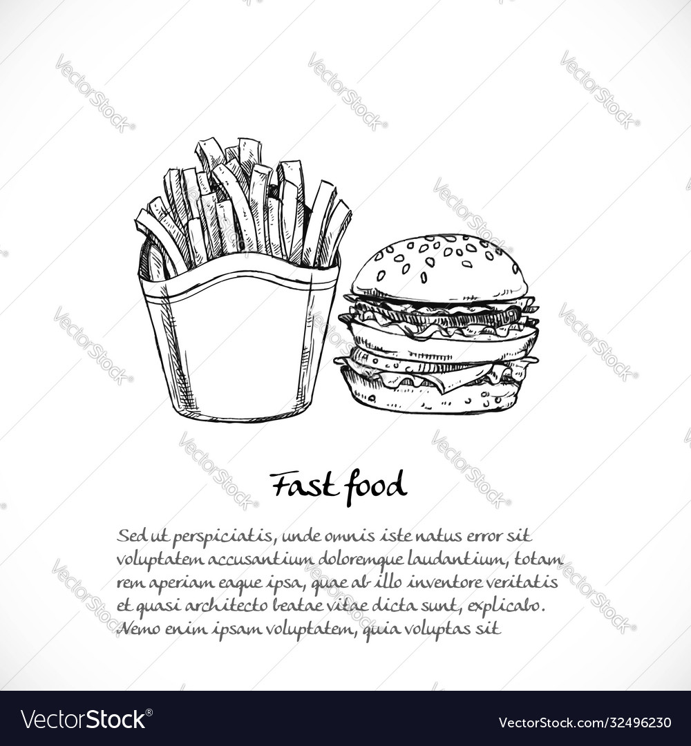 Background for your text with doodles vector image Background for your text with doodles