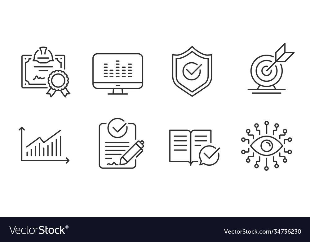 Certificate approved documentation Vector Image Certificate approved documentation