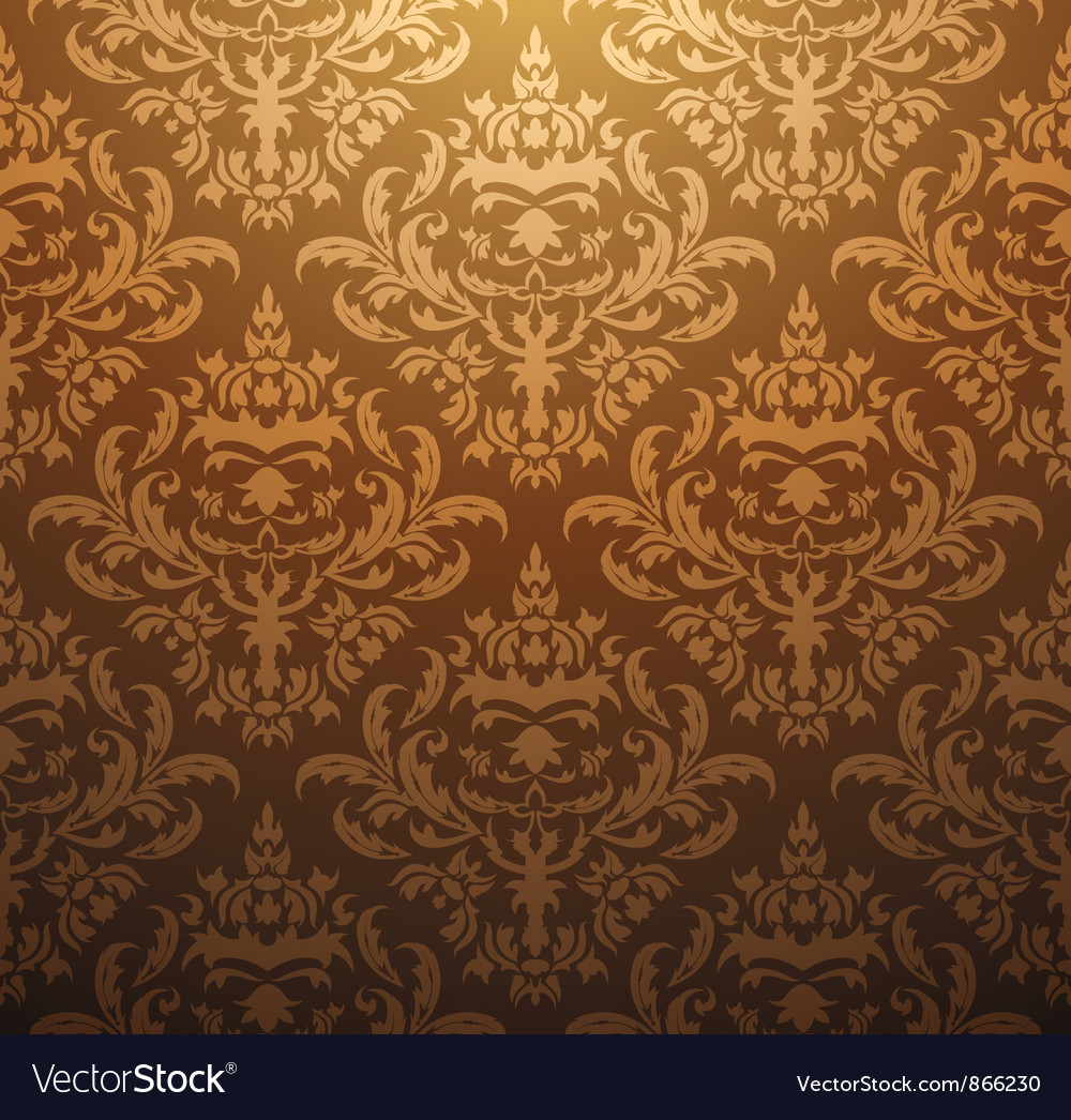 Damask seamless pattern