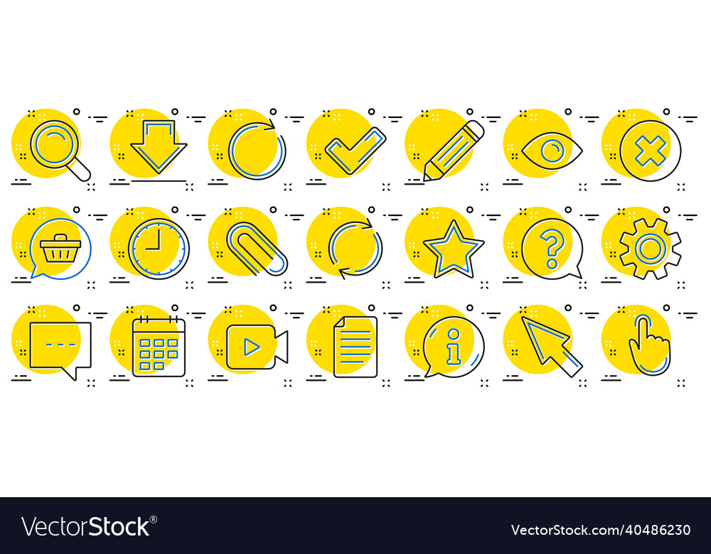 Document time and calendar line icons question