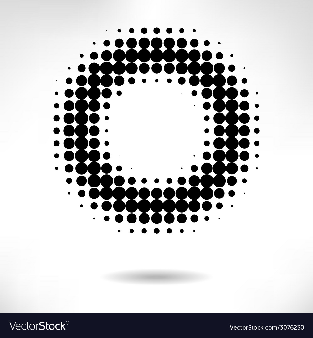 Halftone Dot Pattern