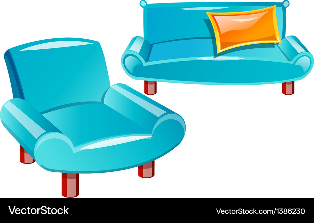 Icon sofa Royalty Free Vector Image - VectorStock