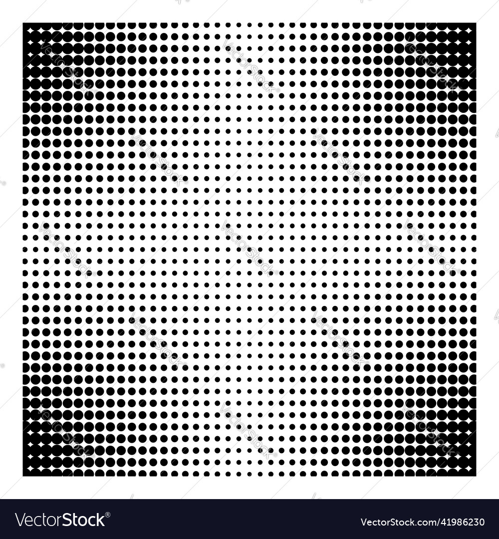 Isolated halftone background design element