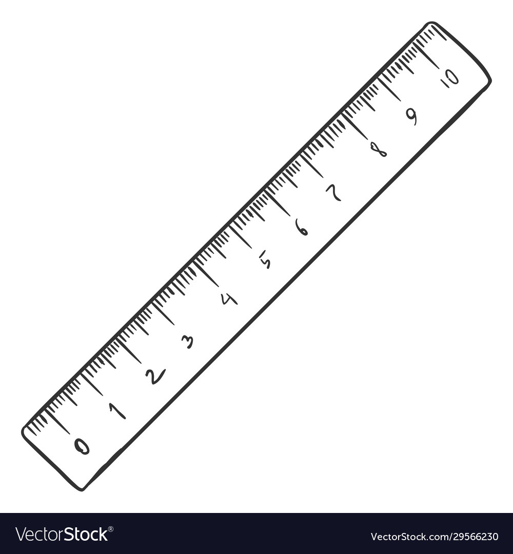 Diagram Of Ruler Step By Step How To Draw Ruler : Drawingtut