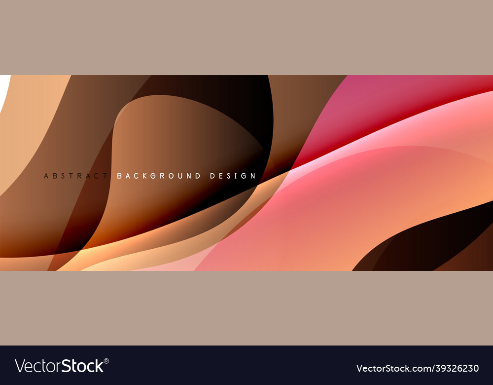 Trendy simple fluid color gradient abstract