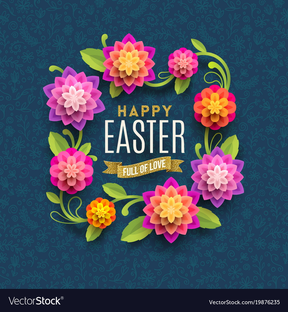 Easter greeting card