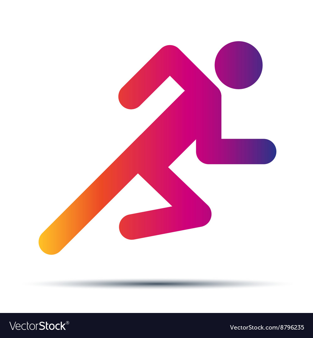 Running People Symbol Set