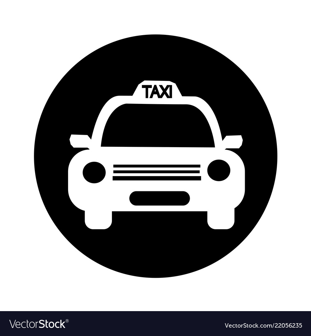 Taxi car icon design