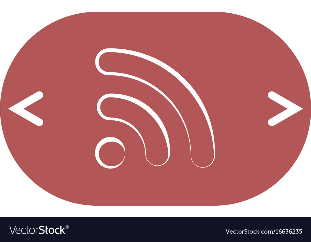 Wi-fi symbol icon Royalty Free Vector Image - VectorStock