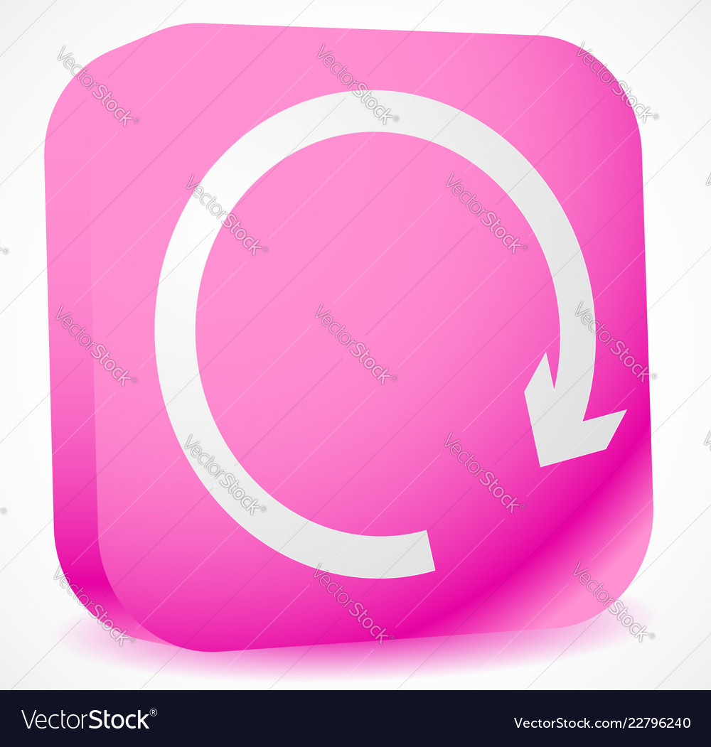 Kreisschlaufe Erfrischungszyklus im Uhrzeigersinn rechts vector image Kreisschlaufe Erfrischungszyklus im Uhrzeigersinn rechts