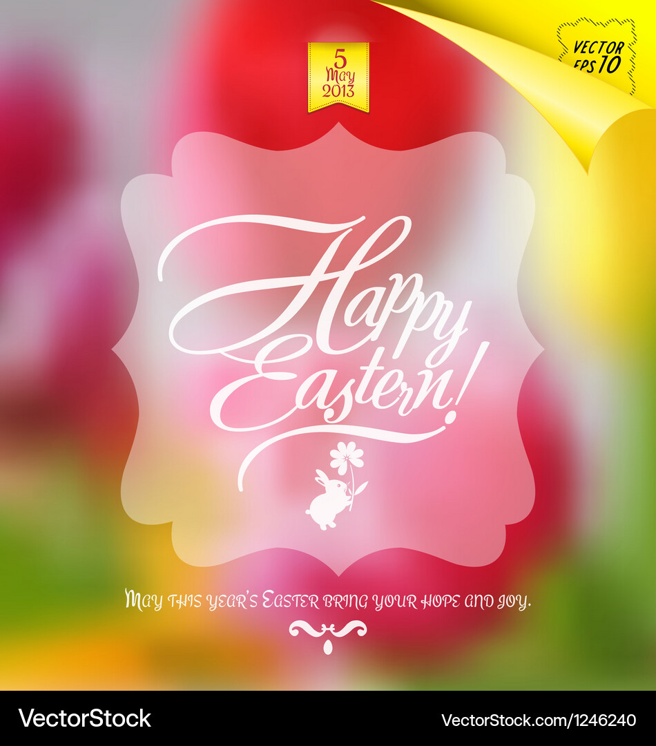 Easter Royalty Free Vector Image - VectorStock