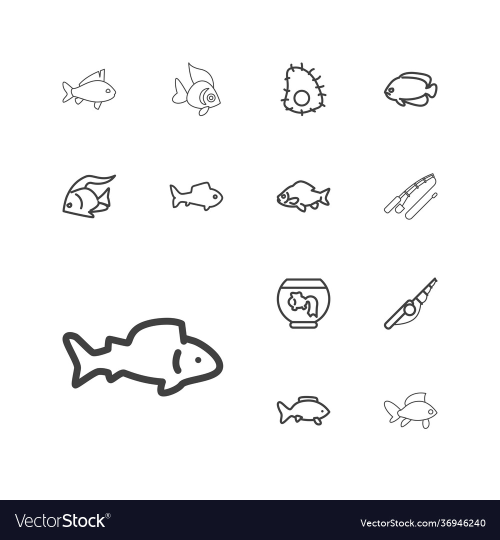 Fish icons