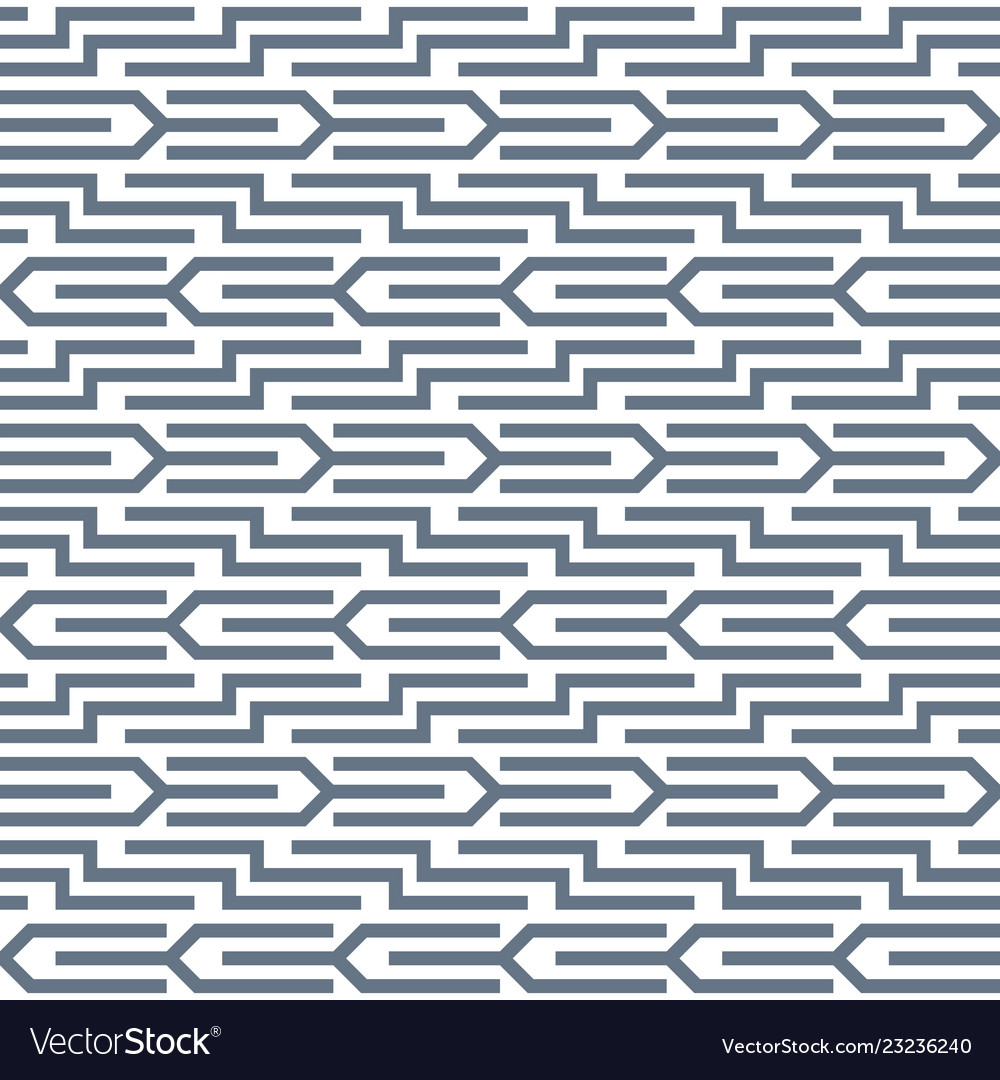 Geometric abstract seamless pattern linear motif vector image Geometric abstract seamless pattern linear motif