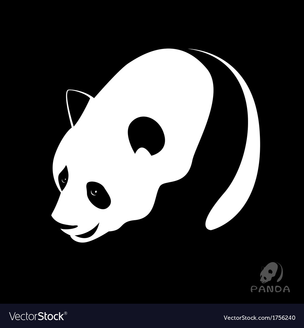 Panda Royalty Free Vector Image - VectorStock