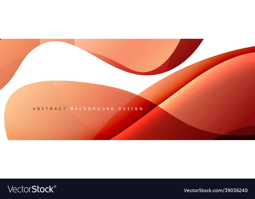 Trendy simple fluid color gradient abstract