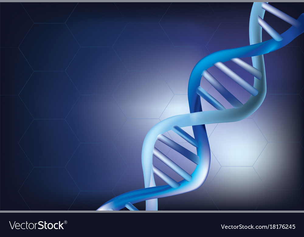 Abstract dna chain