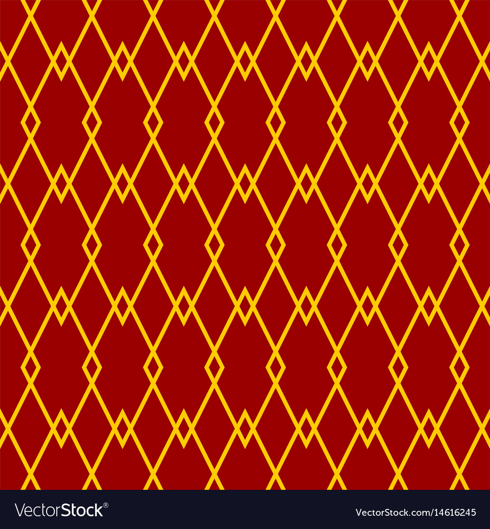 Geometric Diamond Pattern