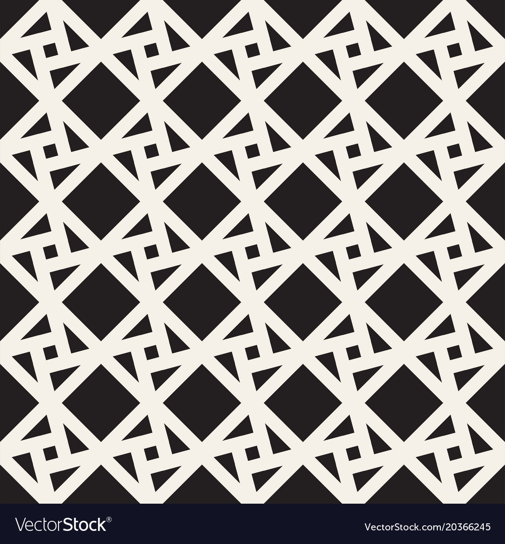 Modern Geometric Lattice Pattern