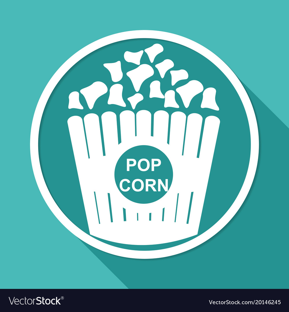 Popcorn icon Royalty Free Vector Image - VectorStock