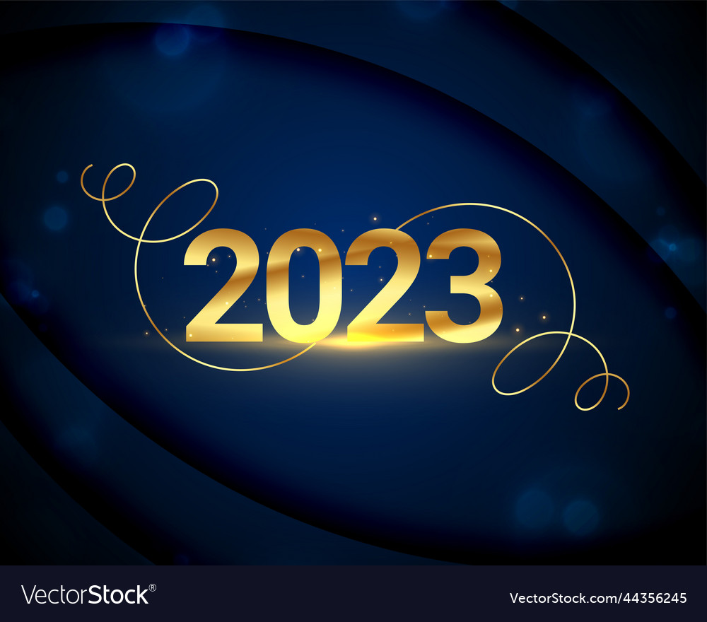 Premium Frohes neues Jahr 2023 Festival Hintergrund