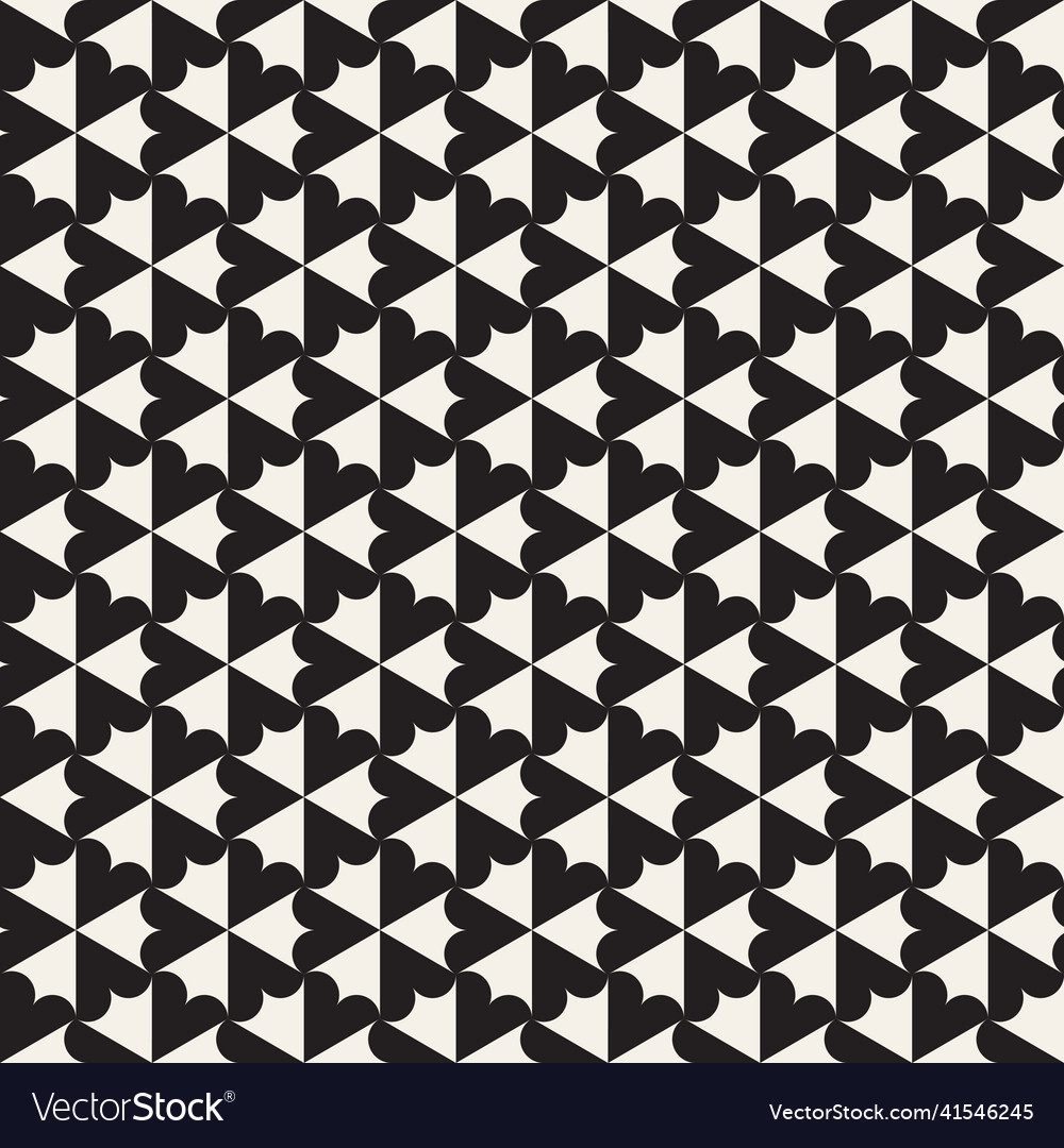Seamless pattern repeating geometric elements vector image Seamless pattern repeating geometric elements