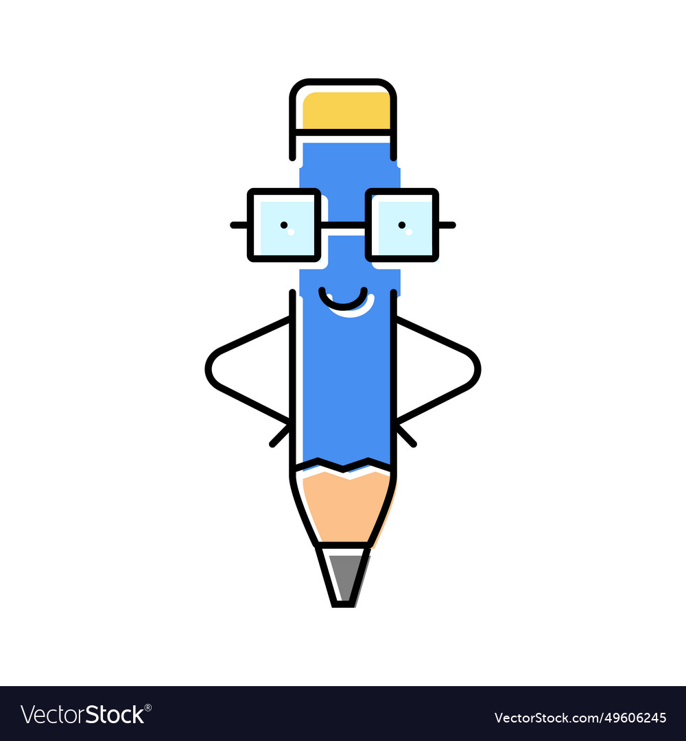 Write pen character color icon
