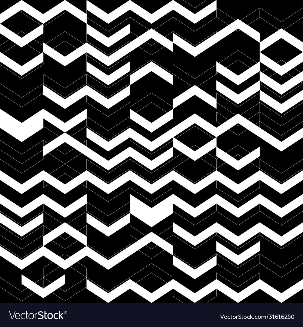Abstract zig zag chevron pattern for fabric vector image Abstract zig zag chevron pattern for fabric
