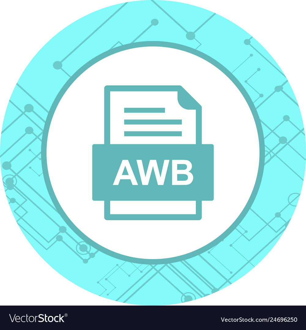 Awb file document icon