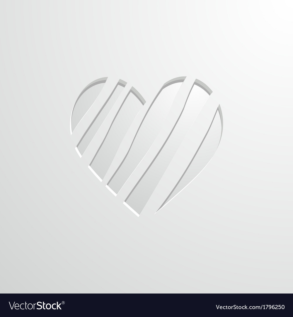 Background with a heart