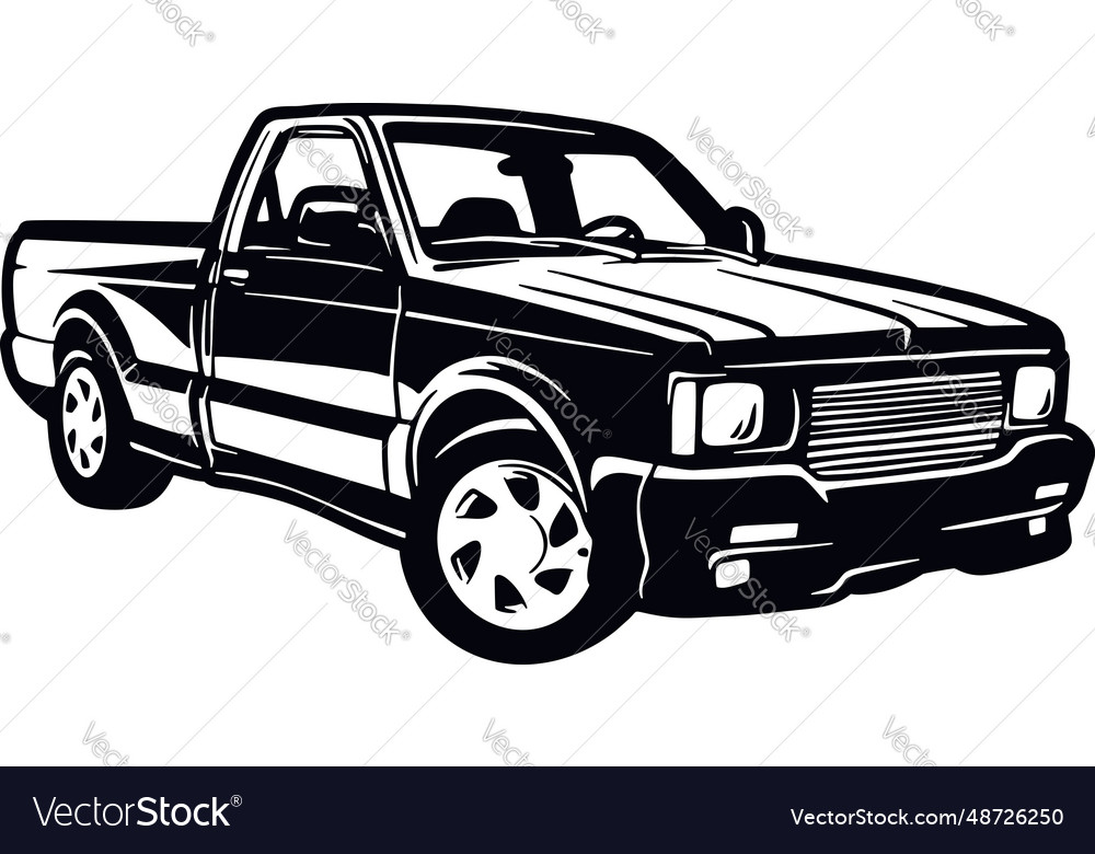 Classic truck 90s muscle car