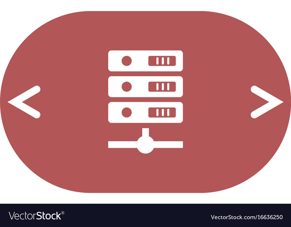 Computer server icon