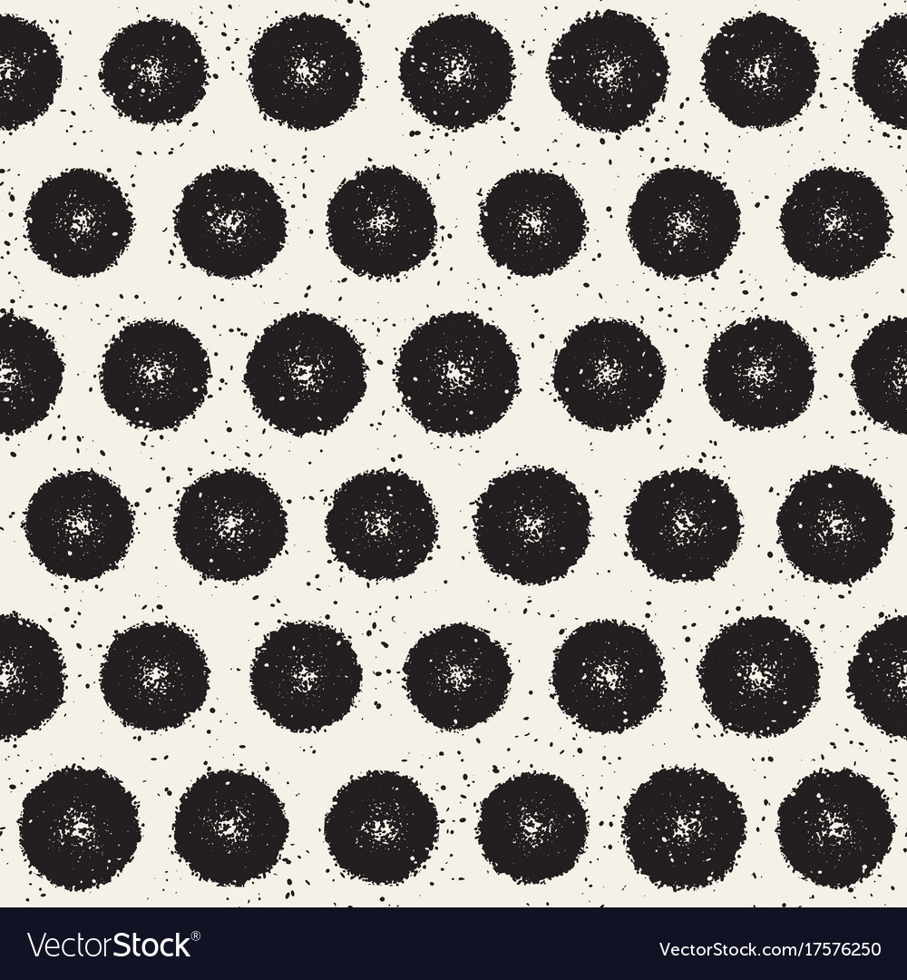 Grungy pattern with scattered circle shapes