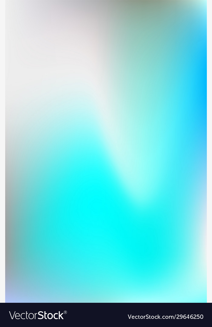 Iridescent blurred gradient