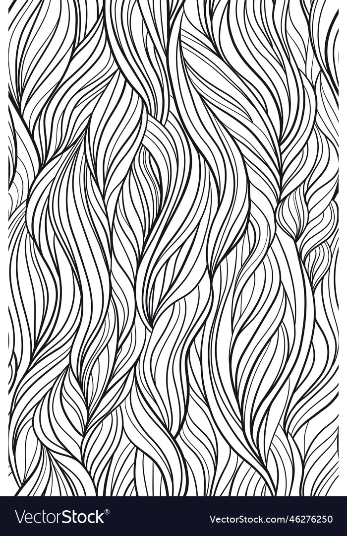 Seamless abstract wave pattern