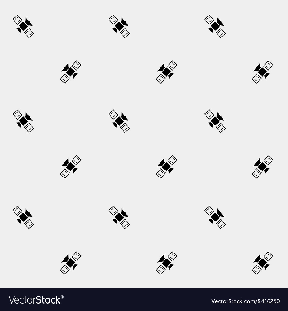 Simple pattern space rocket shuttle spaceship