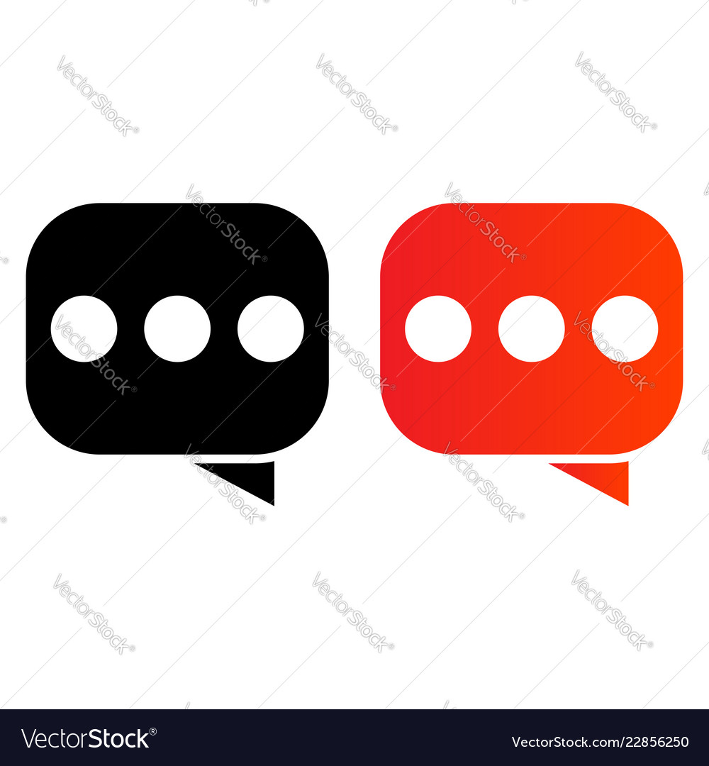 Speech bubble icon