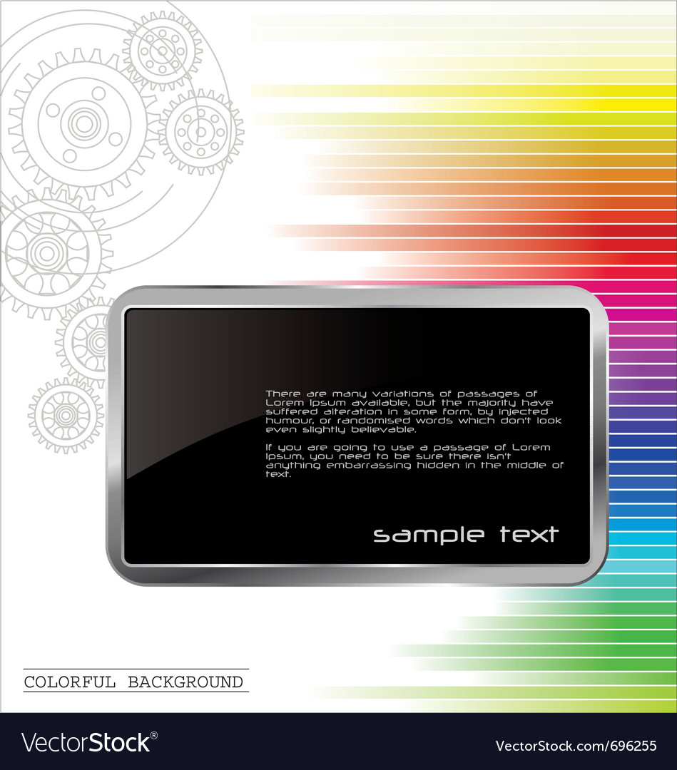 Abstract colorful background
