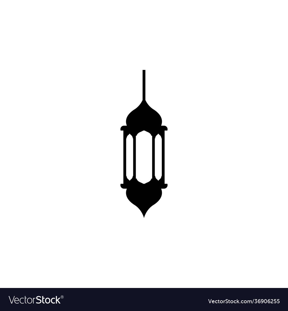 Fanoos lantern islam icon design Template isoliert