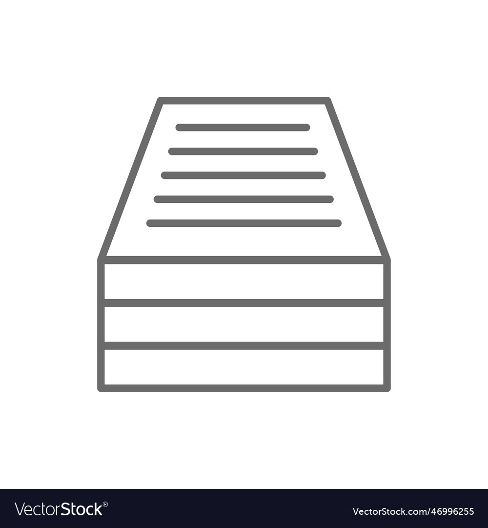 Paperwork business people icon with black outline