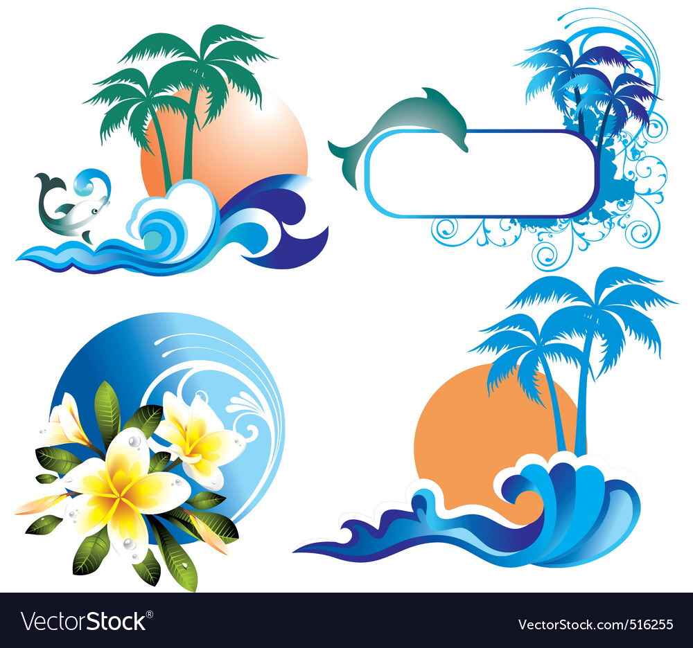 Summer design elements