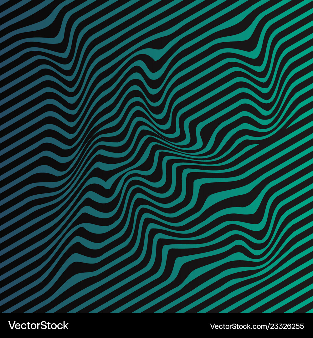 Wavy Stripes Background Stripe Pattern Royalty Free Vector