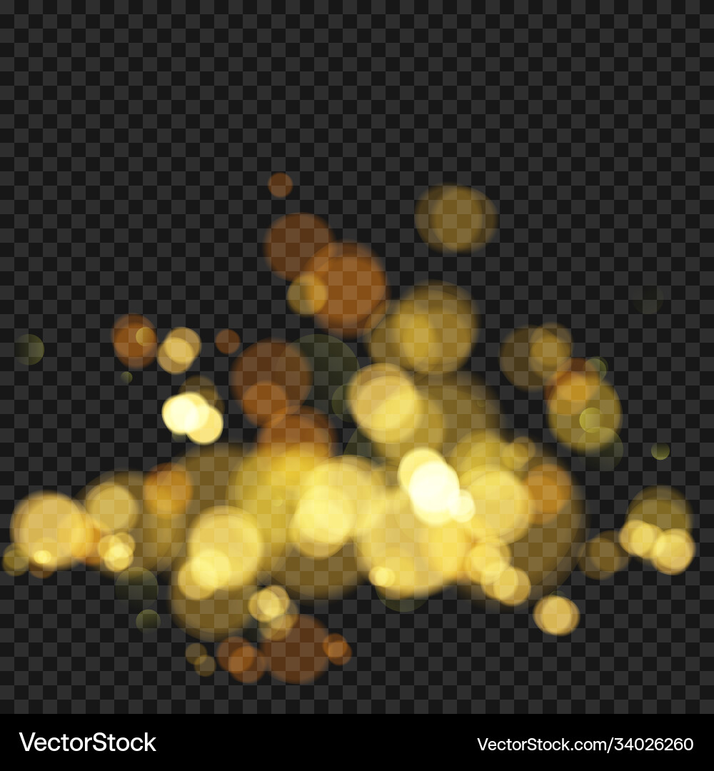 Festive background with defocused lights effect Vector Image