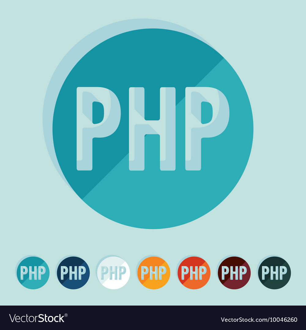 Flat design php